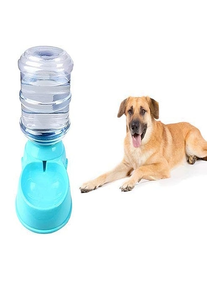 ECAPT Pet Water Dispenser 3.8L Large Capacity Self-Dispensing Gravity Pet Feeder Waterer Cat Dog Feeding Bowl Drinking Water/Press Feeding Pet Supplies - Image 1